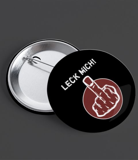 LECK MICH - Button