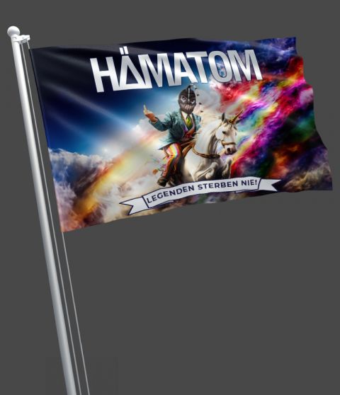 LEGENDEN STERBEN NIE - Fahne
