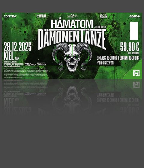 Hardticket DMONENTNZE 2025 - KIEL