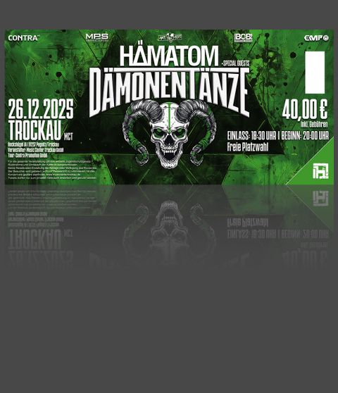 Hardticket DMONENTNZE 2025 - TROCKAU