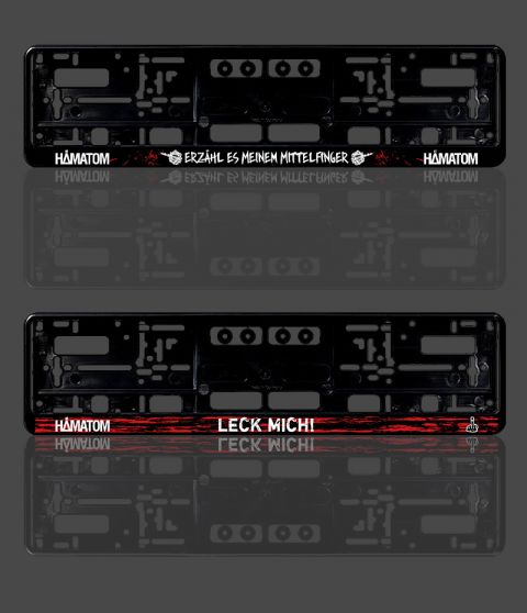 HMATOM - Kennzeichenhalter Bundle