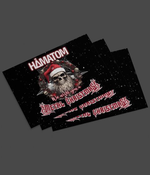 H�MATOM Weihnachtskarten Set