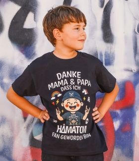 DANKE MAMA UND PAPA - Kids Shirt