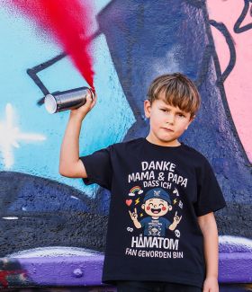 DANKE MAMA UND PAPA - Kids Shirt
