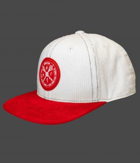 Snapback Cap - rot/wei�